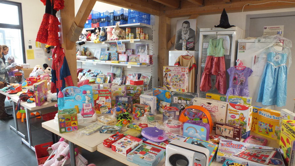 Étalage de jouets